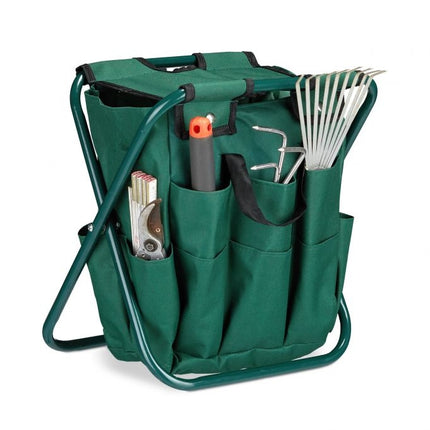 Collapsible pallet for garden tools