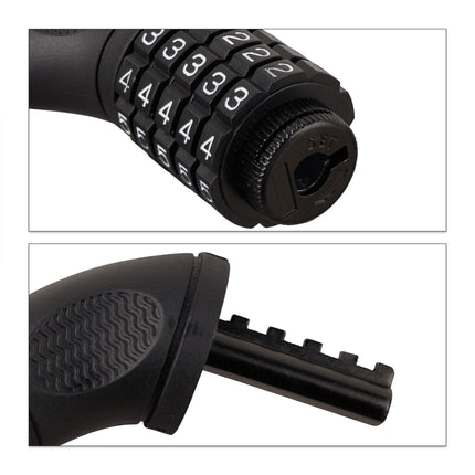 Kombinētā slēdzene velosipēdam ar 5 cipariem