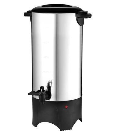 Commercial Coffee Urn, 50-Cup 7.4L Stainless Steel