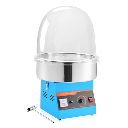 Commercial Cotton Candy Machine 1000W, Stainless Bowl, Cover
