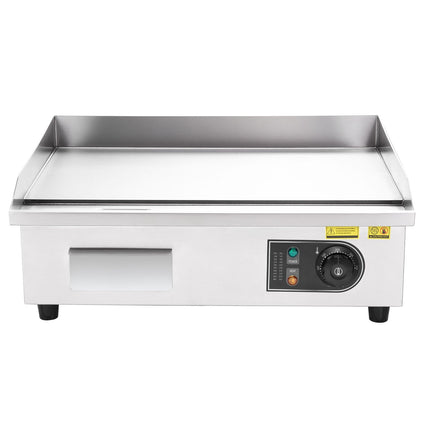 Commercial Electric Griddle 535x300mm, 3200W, Temp Control