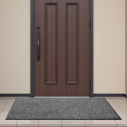 Commercial Floor Mat 5x3 ft, Non-Slip PVC Backing, Grey