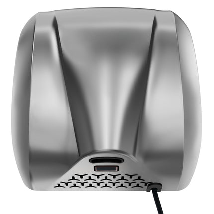 Commercial Hand Dryer, 1800W, Stainless Steel, HEPA