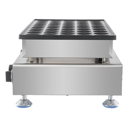 Commercial Poffertjes Pancake Maker, 50-Hole, 1800W