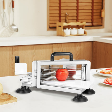 Commercial Tomato Slicer, 3/8 in, Stainless Steel Manual