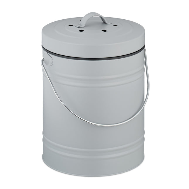 Compost Bin with Odour Filter, 5 Litre Capacity