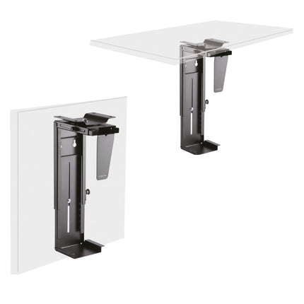 Computer holder Table/wall adjustable