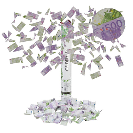 Konfeti lielgabals 40 cm banknotes