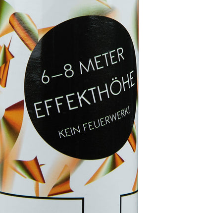 Konfeti lielgabals 80 cm zelta krāsā