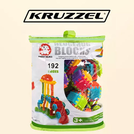 Konstruktora klucīši - eži 192 gab. Kruzzel 20376