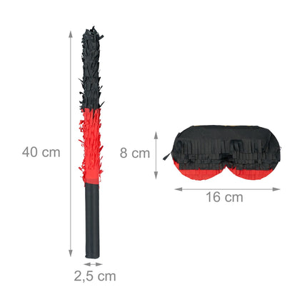Pinjatas komplekts ar kontrolieri un acu masku
