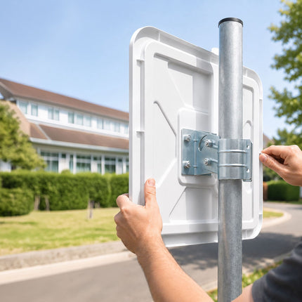 Izliekts satiksmes spogulis 40x60 cm – triecienizturīgs, laikapstākļiem izturīgs