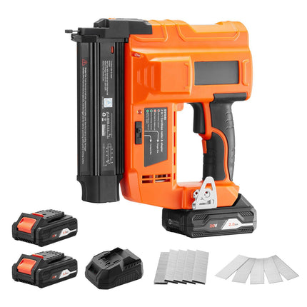 Cordless 18 Gauge Brad Nailer Stapler, 20V 2-in-1