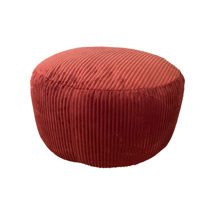 Velveta pufs - apaļš grīdas spilvens, mīksts un daudzpusīgs