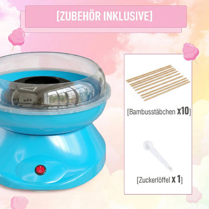 Cukurvates mašīna, 550 W mājas gatavotājs, 10 kociņi