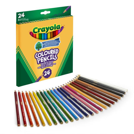 Crayola krāsainie zīmuļi, 24 gab.
