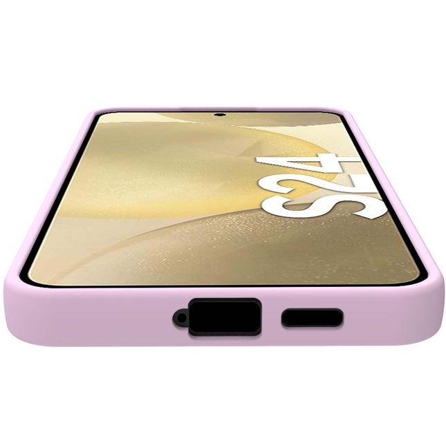 Cromo Soft rubber case Galaxy S24 5G Pink
