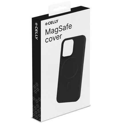 Cromomag Magnetic Soft rubber case MagSafe iPhone 15 Black