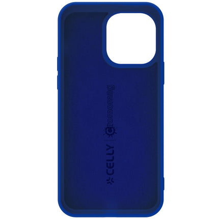Cromomag Soft rubber case MagSafe iPhone 15 Pro Blue