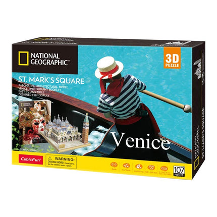 Cubicfun 3D puzle Natgeo Svētā Marka laukums