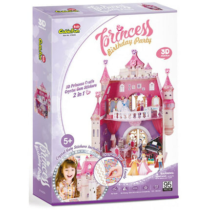 Cubicfun 3D puzle Princeses dzimšanas dienas māja