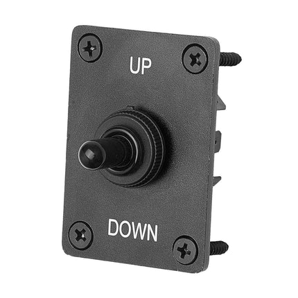 DPDT 6-Pin Momentary Toggle Switch, Waterproof Boot