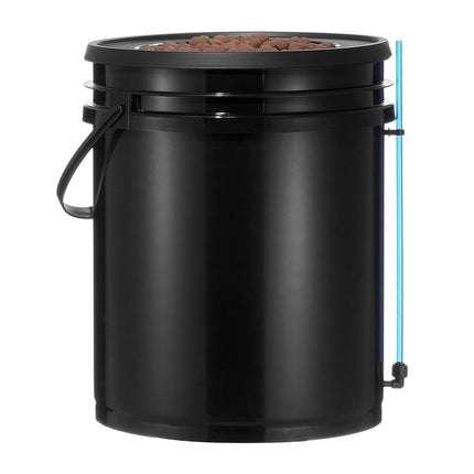 DWC Hydroponic System, 4 x 5-Gallon Buckets, Top Drip