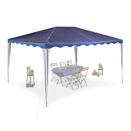 Tumši zils paviljons 3x4 m