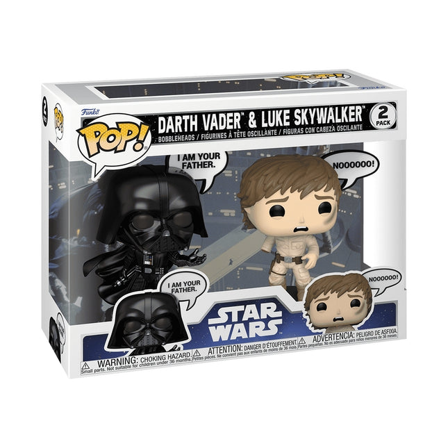 Darta Veidera un Lūka Skaivokera Funko Pop! vinila figūriņas, 2 iepakojumā