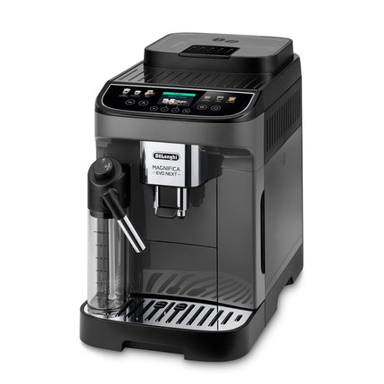 Piena espresso automāts De'Longhi Magnifica Evo, 10 dzērieni, melns/grafīts