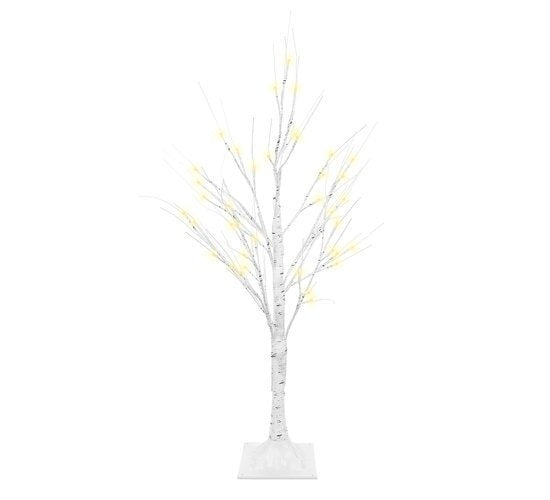 Dekoratīva bērza eglīte 180 cm - LED lampas 31 V
