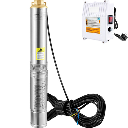 Deep Well Submersible Pump 370W, 110 L/min, 44 m Head