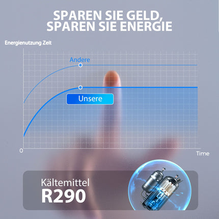 Gaisa sausinātājs, 4,5 l tvertne, 24 stundu taimeris, LED displejs