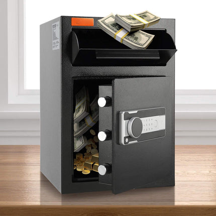 Depository Safe with Drop Slot, 2.5 Cu Ft, Keypad Lock