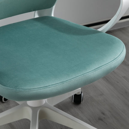 Ergonomisks biroja krēsls ar šūpošanās funkciju, roku balstiem, galvas balstu, regulējamu augstumu, 63x64x118-128 cm
