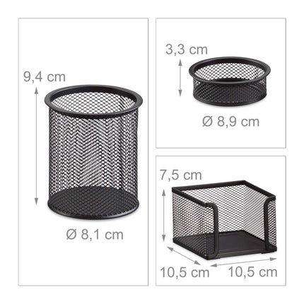 Galda organizatoru komplekts, 7 daļas