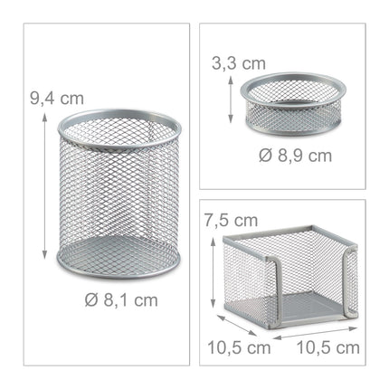 Galda organizatoru komplekts, 7 daļas