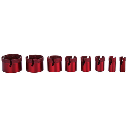 Diamond Hole Saw Set, 8-Piece 20–68mm M14 Thread