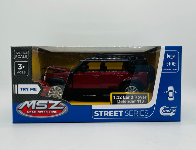 2020. gada Land Rover Defender 110 die-cast modelis, mērogā 1:32