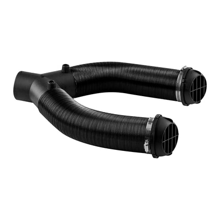 Diesel Heater Ducting Kit 75mm, Y-Connector, Clamps