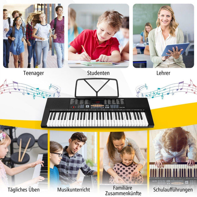 Digitālās klavieres iesācējiem, 61 taustiņi, 300 toņi