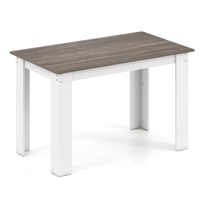 Ēdamgalds, 120 cm, sēdvietas 4-6, balts koks