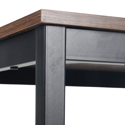 Ēdamgalds 4 personām, 110 x 60 cm, ozolkoka imitācijas virsma