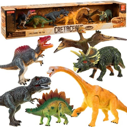 Dinozauri - kustīgas figūriņas, 6 gab. 22398