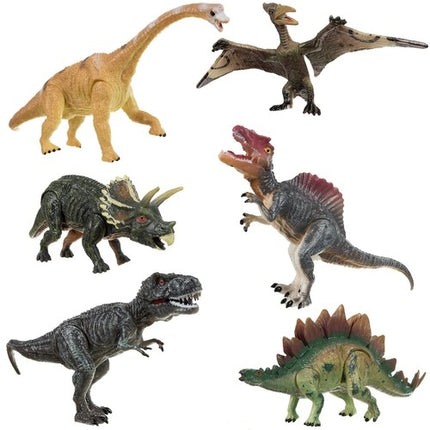 Dinozauri - kustīgas figūriņas, 6 gab. 22398