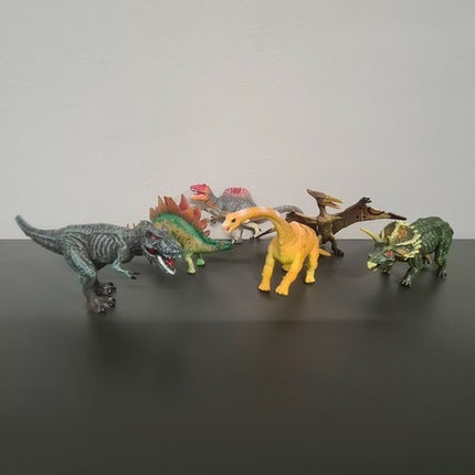 Dinozauri - kustīgas figūriņas, 6 gab. 22398