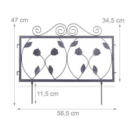 Discount fence 4 panels vintage style