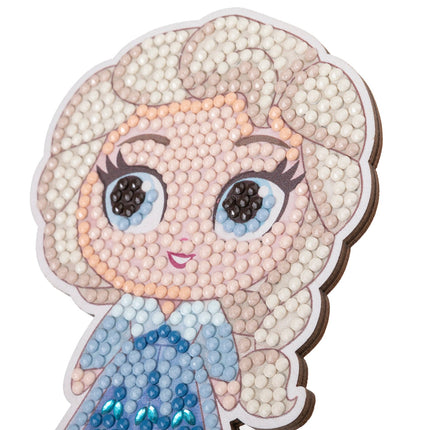 Disney Ledus sirds mākslas komplekts ar kristāliem Elsa