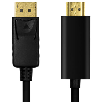 DisplayPort 1.2 -> HDMI 1.4 4K 2m Black