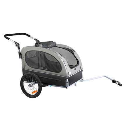 Dog Bike Trailer, 2-in-1 Stroller, 88 lb Capacity